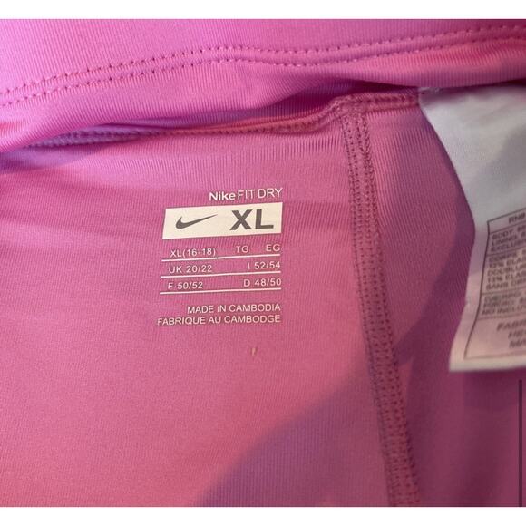 Nike Women's Pink Fit Dry 4" Rival Running Shorts Size XL (16-18) MSRP $50.00 - Picture 9 of 11